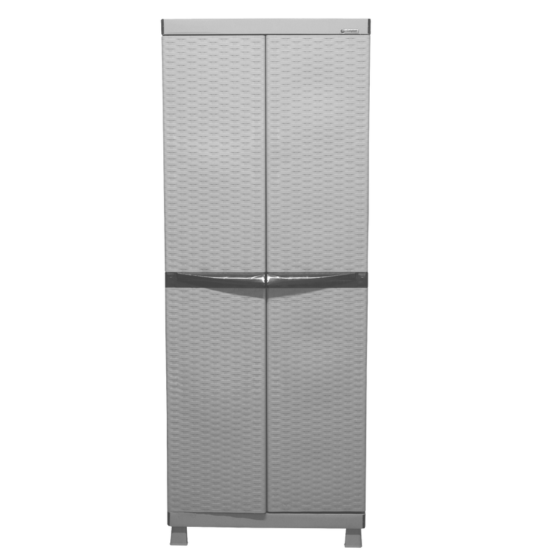 ARMARIO CLASICO RATTAN GRIS HIELO