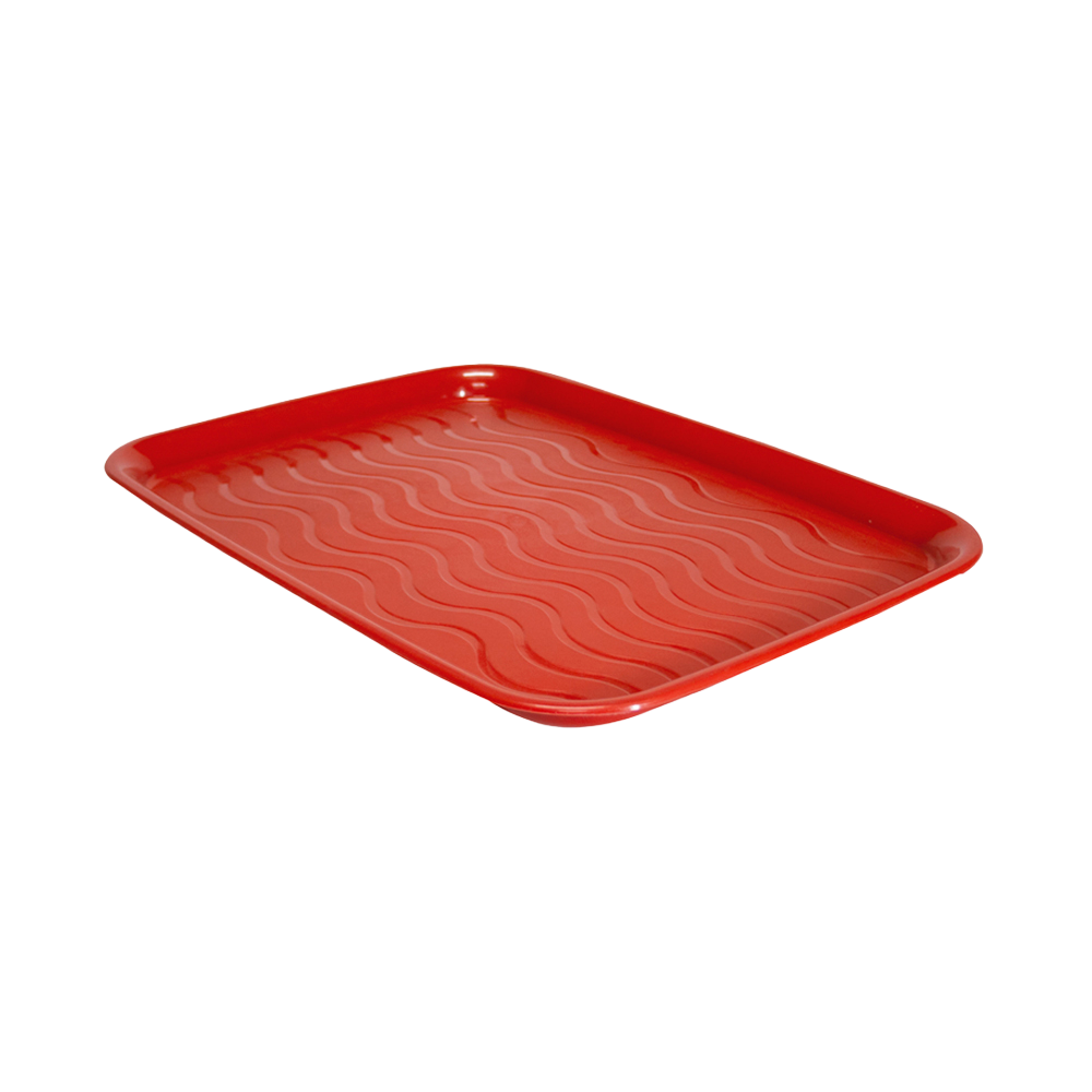 BANDEJA COMEDOR PELETIZADA ROJO