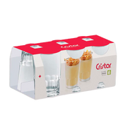 VASO NOVA VIDRIO CRISTAR X6 11OZ