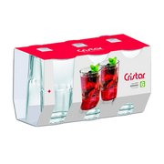 VASO NOVA JUGOS CRISTAR X6 7OZ