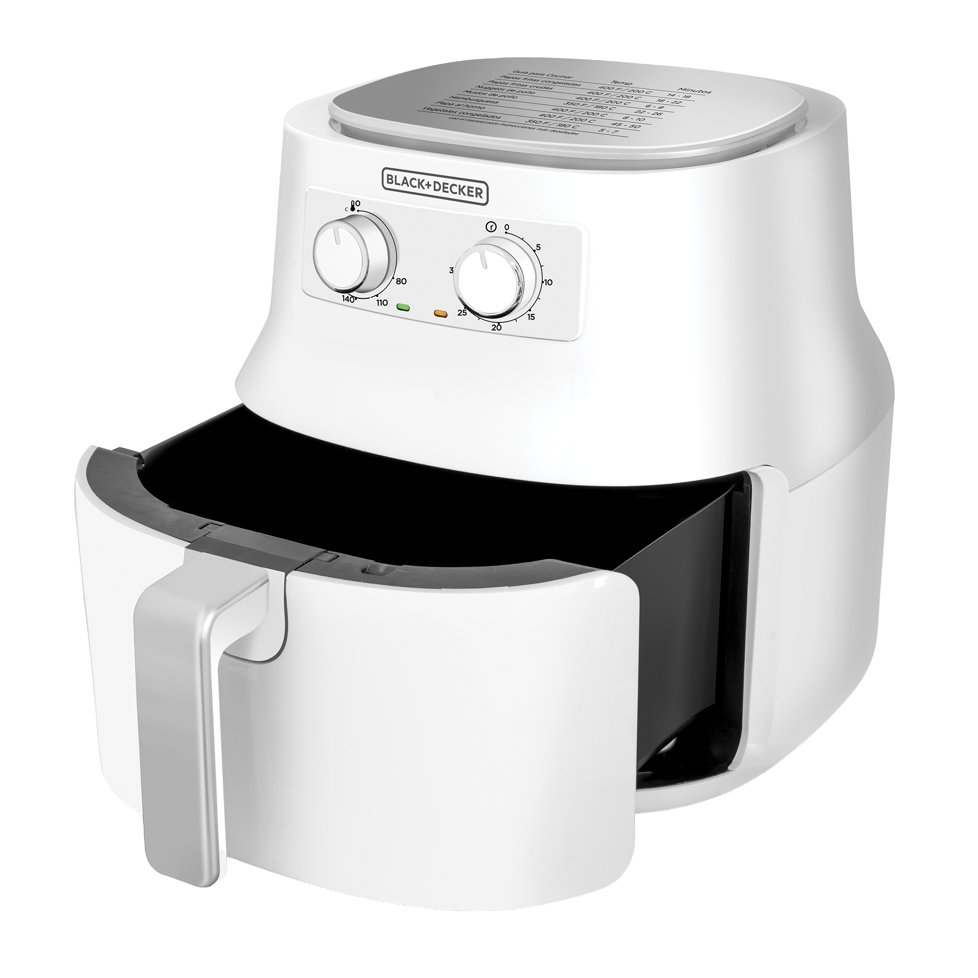 FREIDORA DE AIRE 4.5L BLANCA BLACK-DECKE