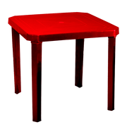 MESA FREEDOM ROJO COLPLAST
