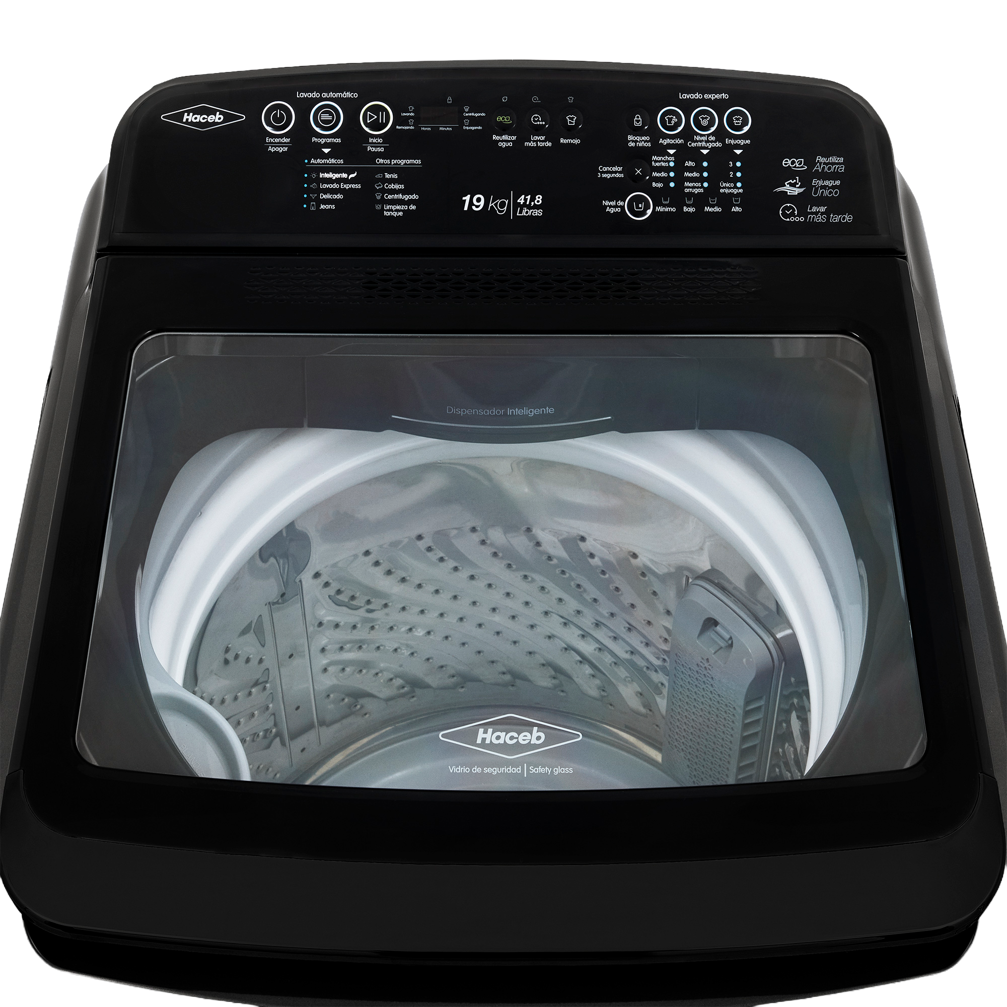 LAVADORA AUTOMATICA IVY 19KG NG HACEB