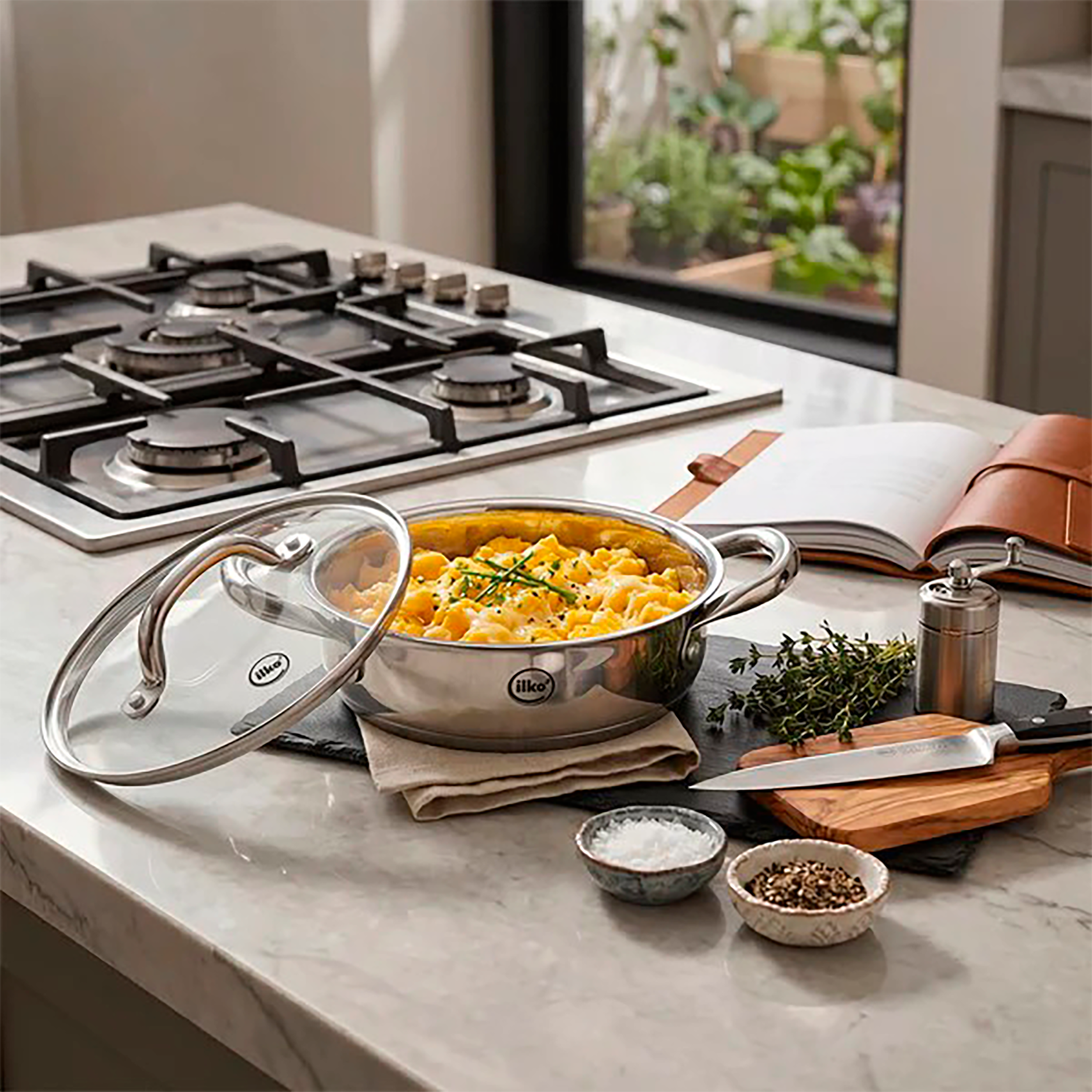 CACEROLA ILKO ACEROINOX CHEF 16 CM C/T