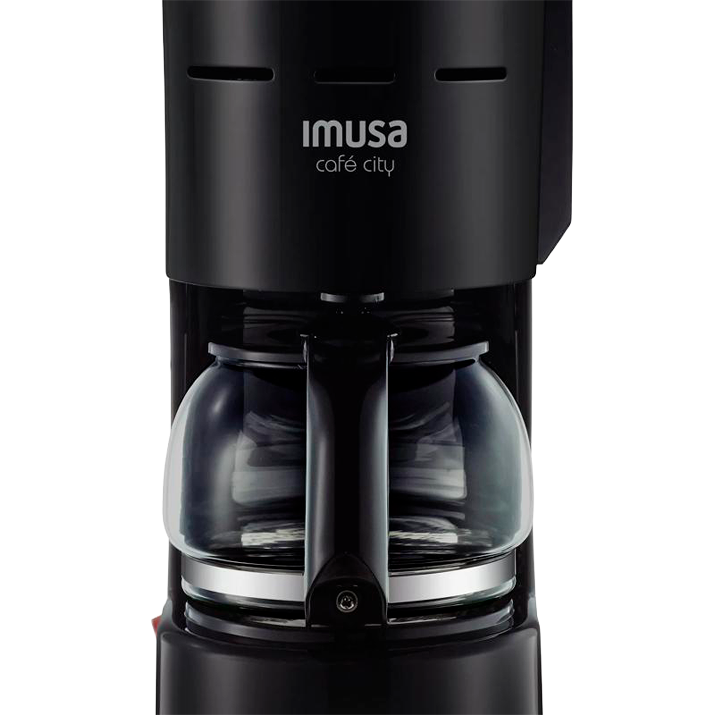 Cafetera de filtro IMUSA Café City 6 Tazas Negra