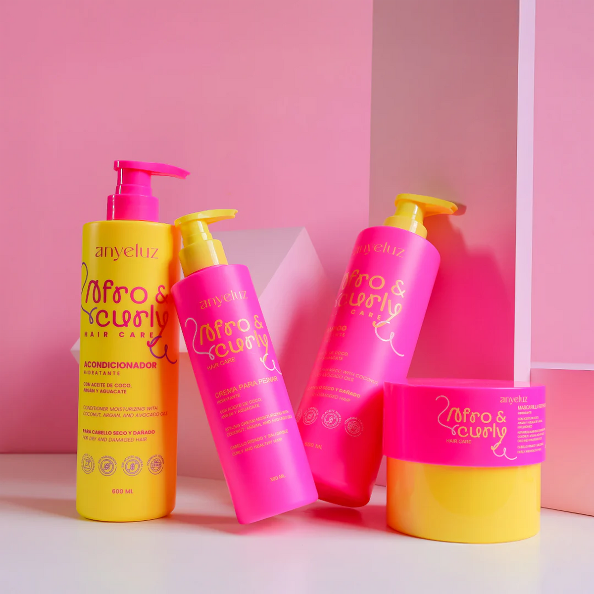 CREMA PEINAR AFRO & CURL ANYELUZ