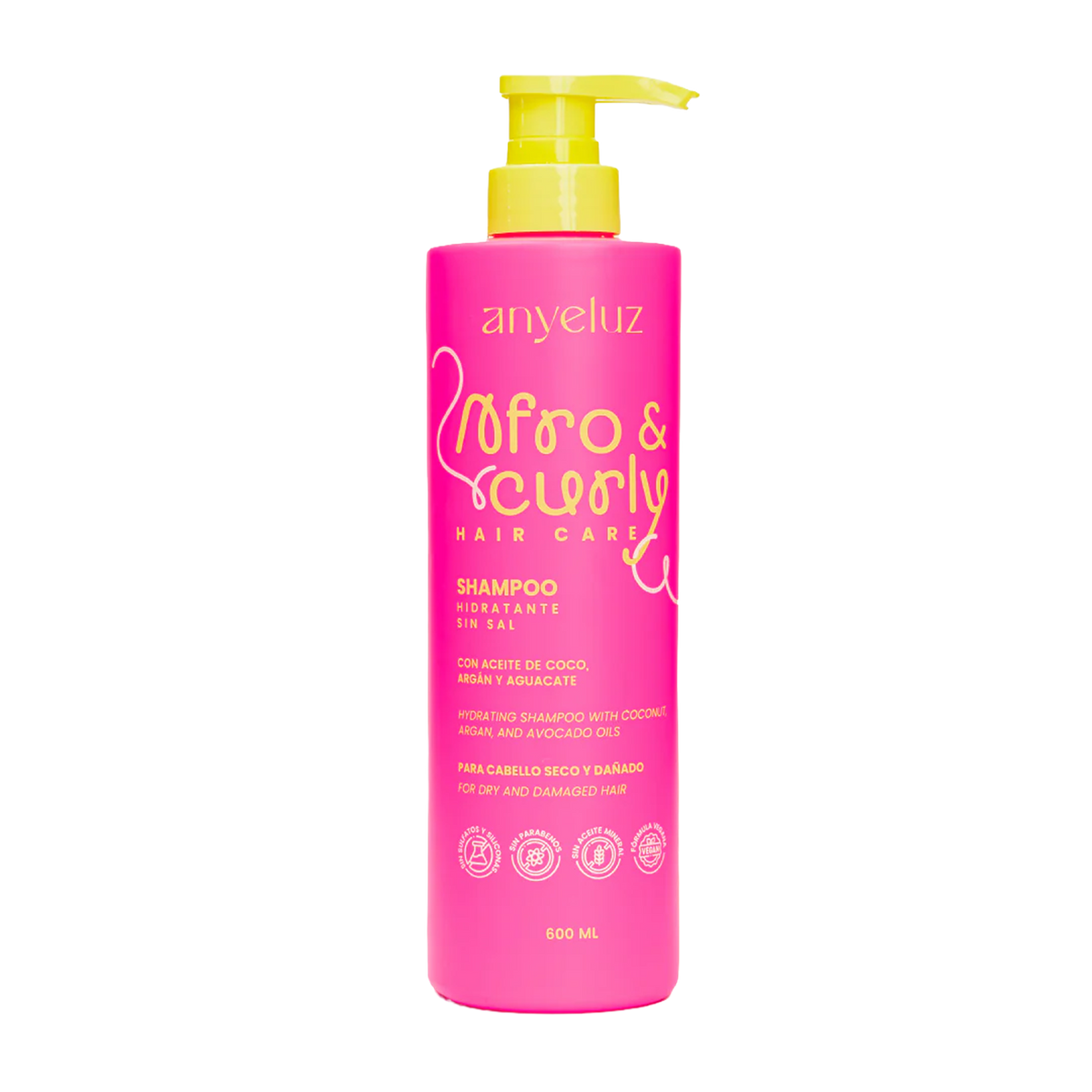 SHAMPOO AFRO & CURLY ANYELUZ