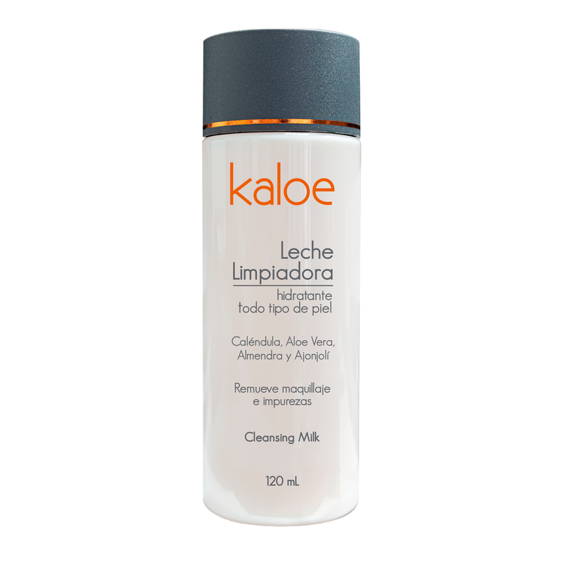 LECHE LIMPIADORA HIDRATANTE FACIAL KALOE