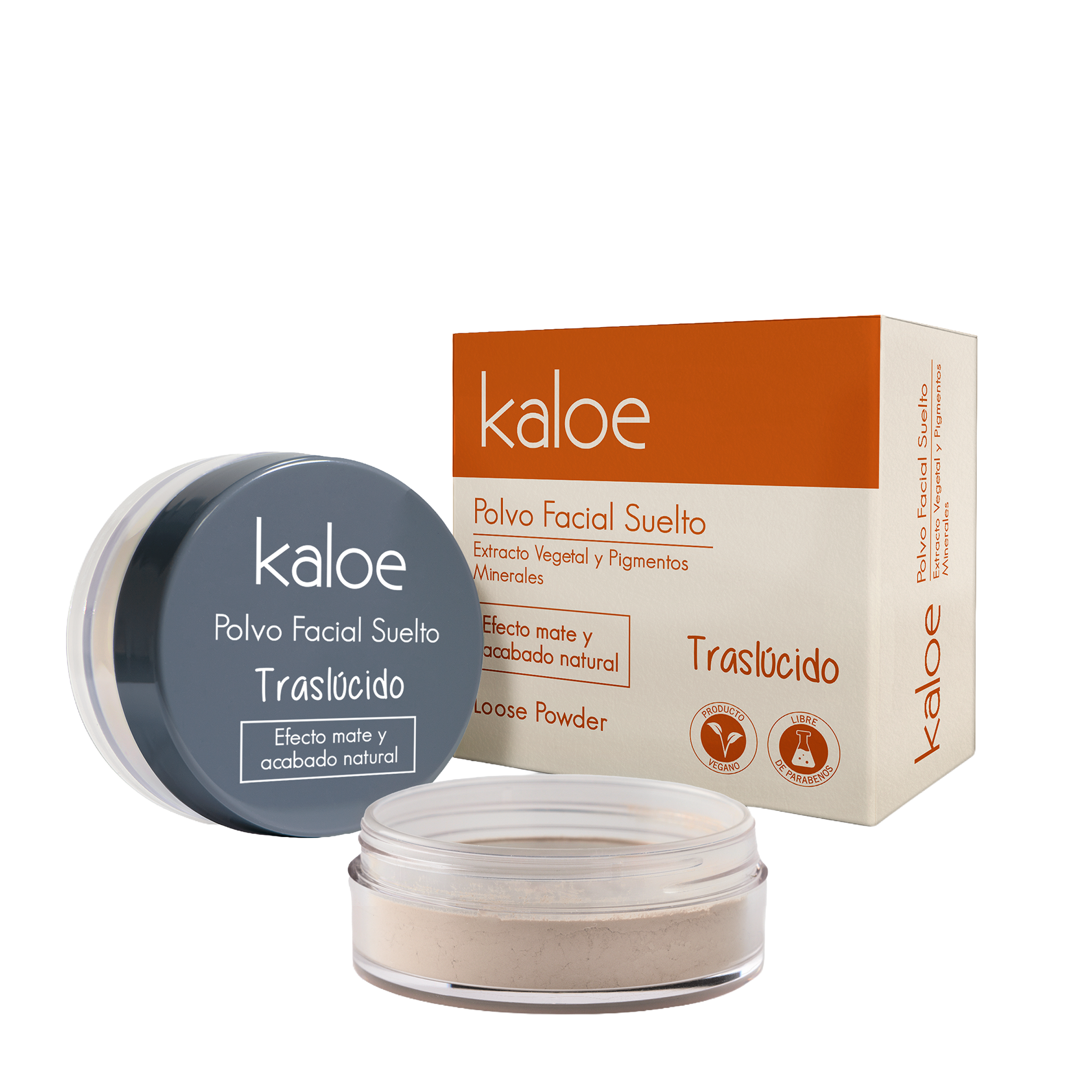 POLVO FACIAL SUELTO KALOE TRASLUCIDO