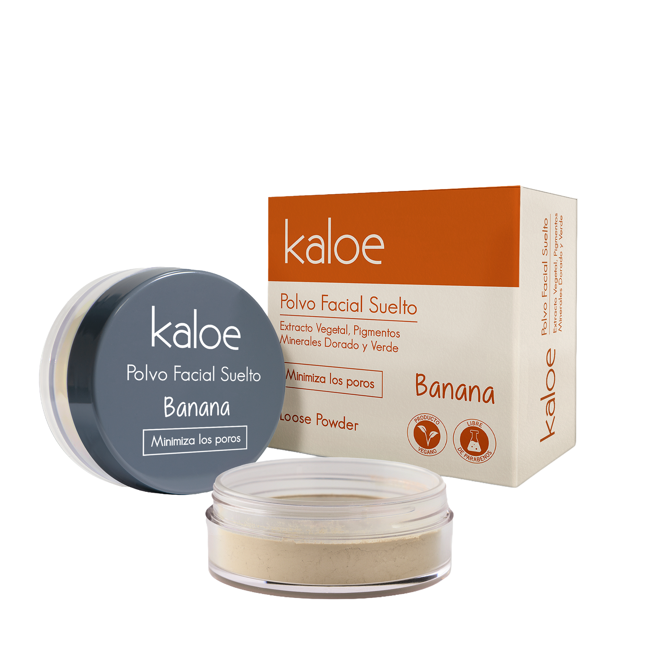 POLVO FACIAL SUELTO KALOE BANANA