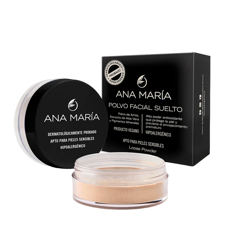 POLVO FACIAL SUELTO ANA MARIA N2 CLARO