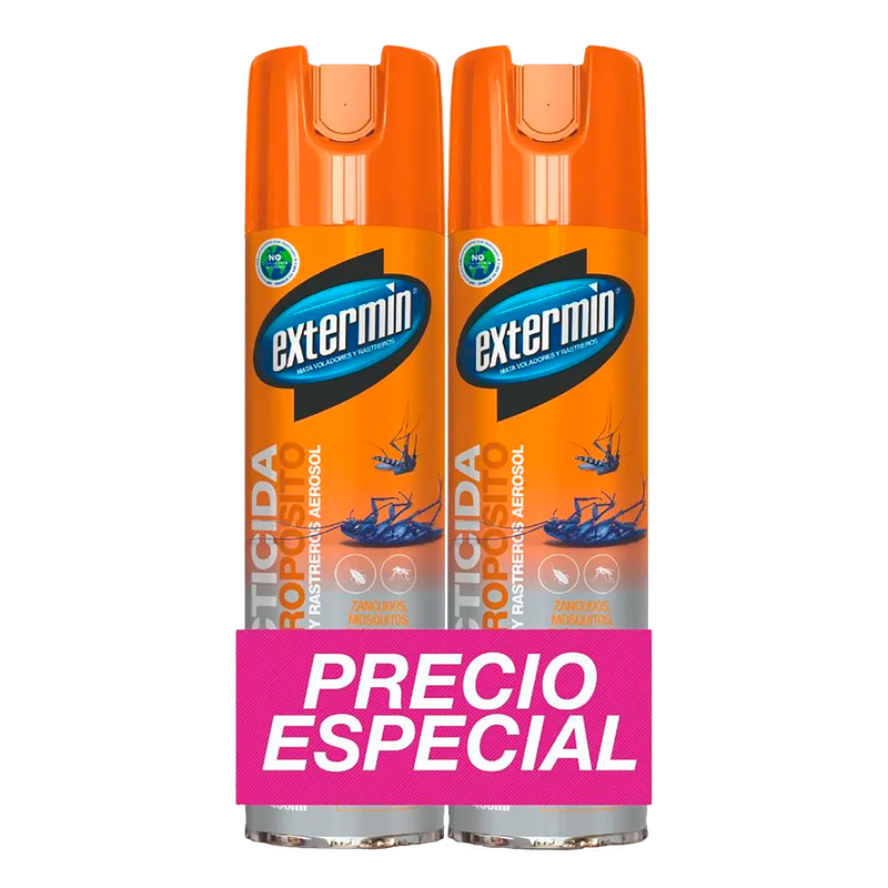 INSECTICIDA  AEROSOL MULTIPROPOSITO X2 400ML