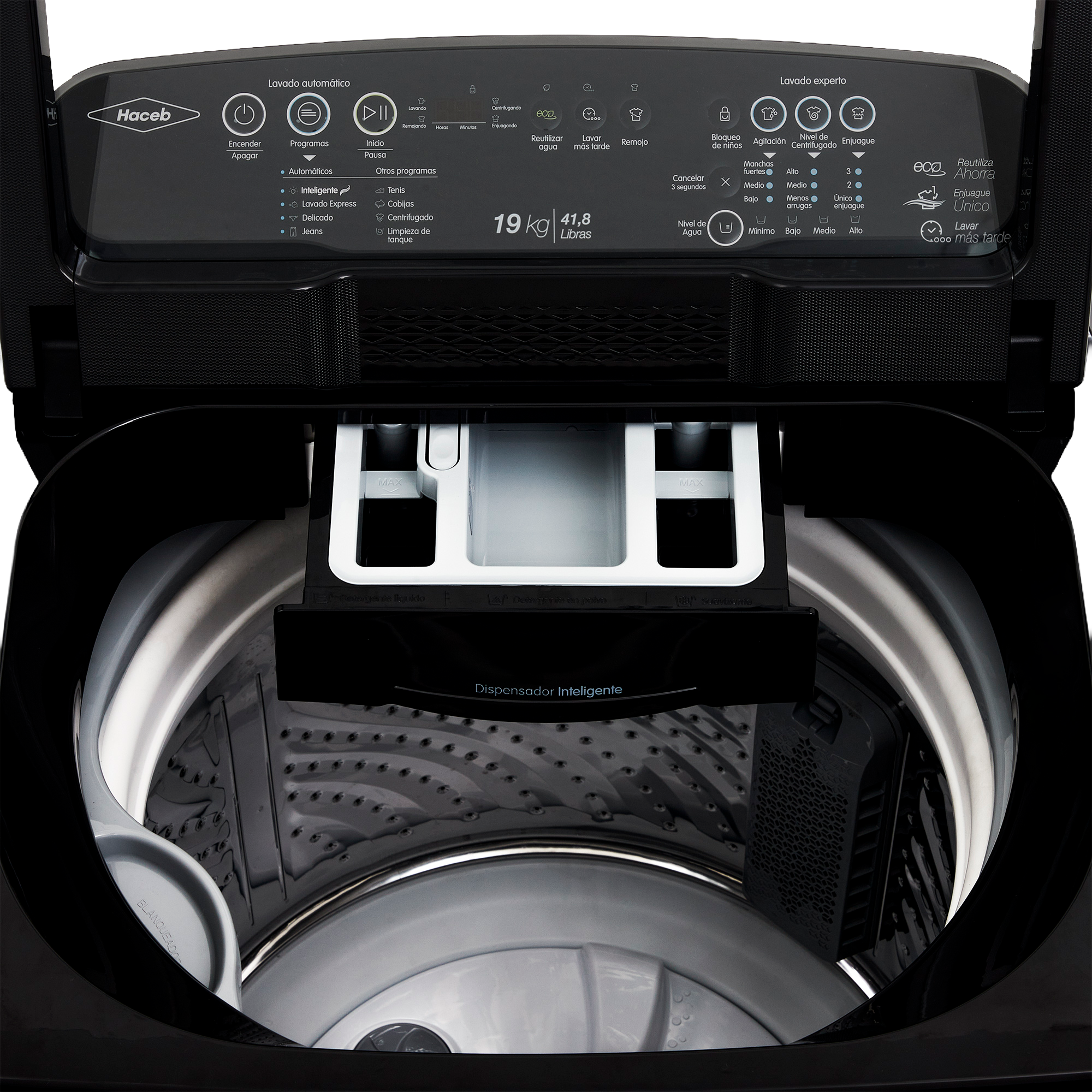 LAVADORA AUTOMATICA IVY 19KG NG HACEB