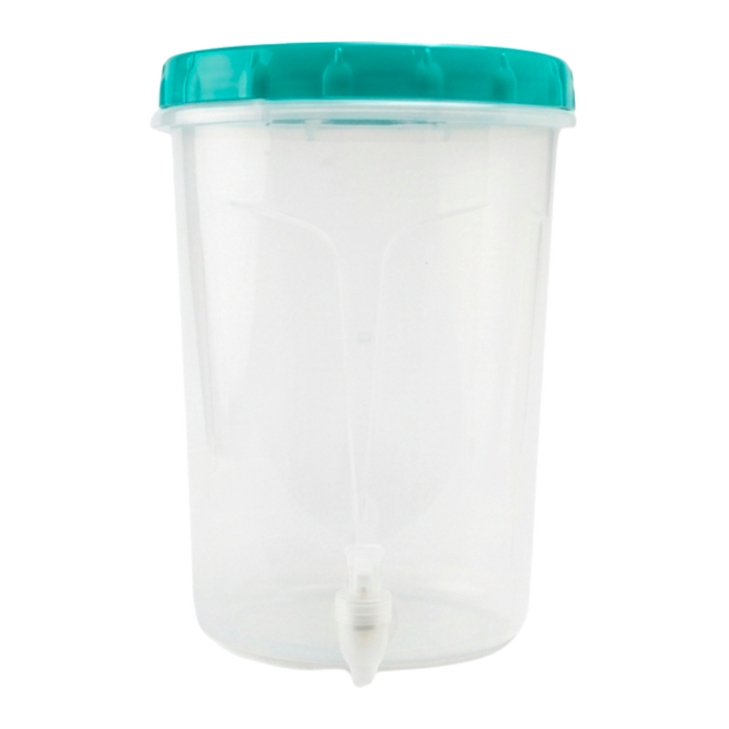 RECIPIENTE REDONDO 5000 ML CON GRIFO MUNDIPLAS