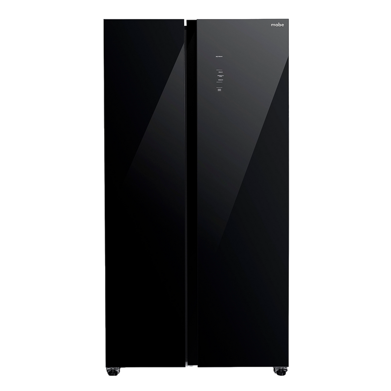 Nevecón MABE Side by Side 595 Litros MSL631LKLNG0 Black Glass