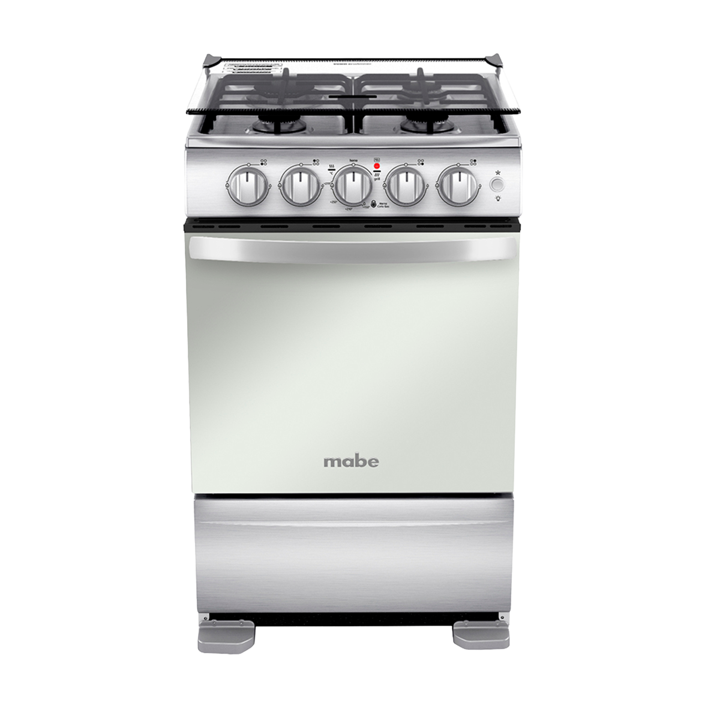 COCINA DE GAS 52 CM INOXIDABLE