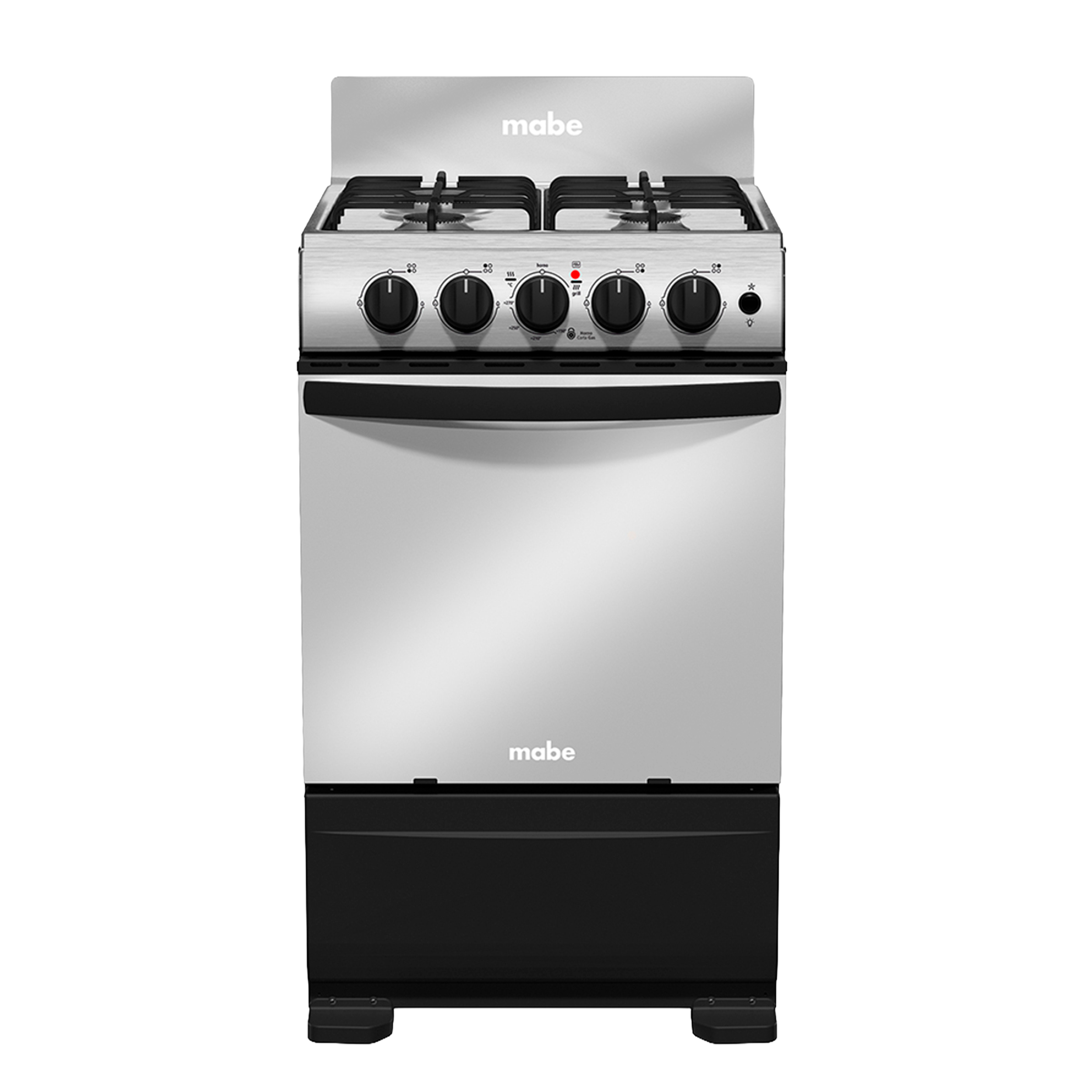 COCINA 52CM INOX NEG MABE