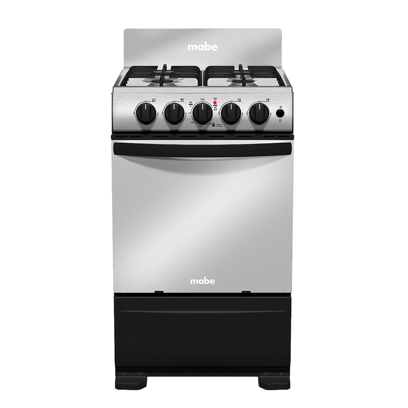 COCINA 52CM INOX NEG MABE