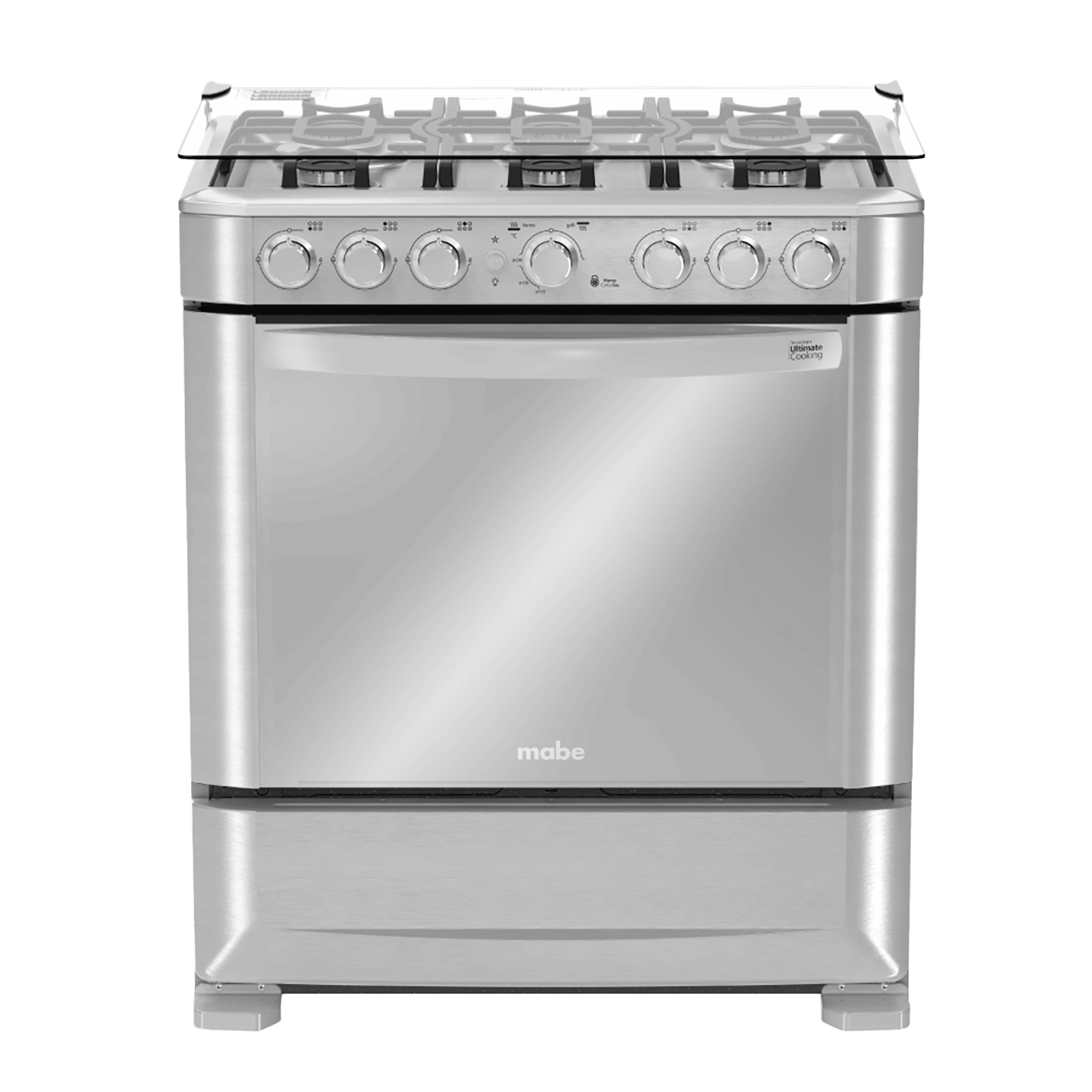 COCINA GAS 76CM INOX MABE