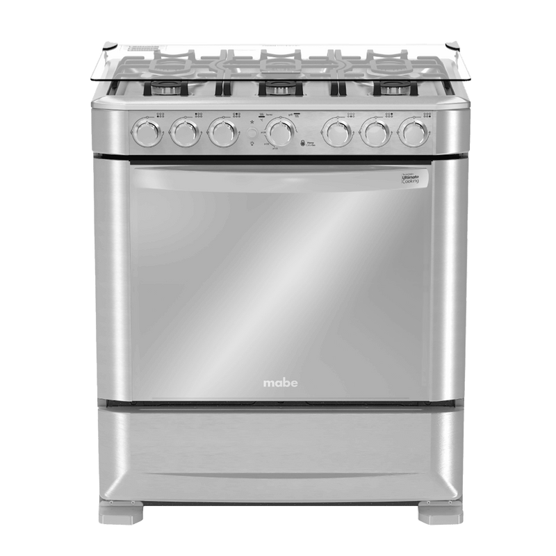 COCINA GAS 76CM INOX MABE