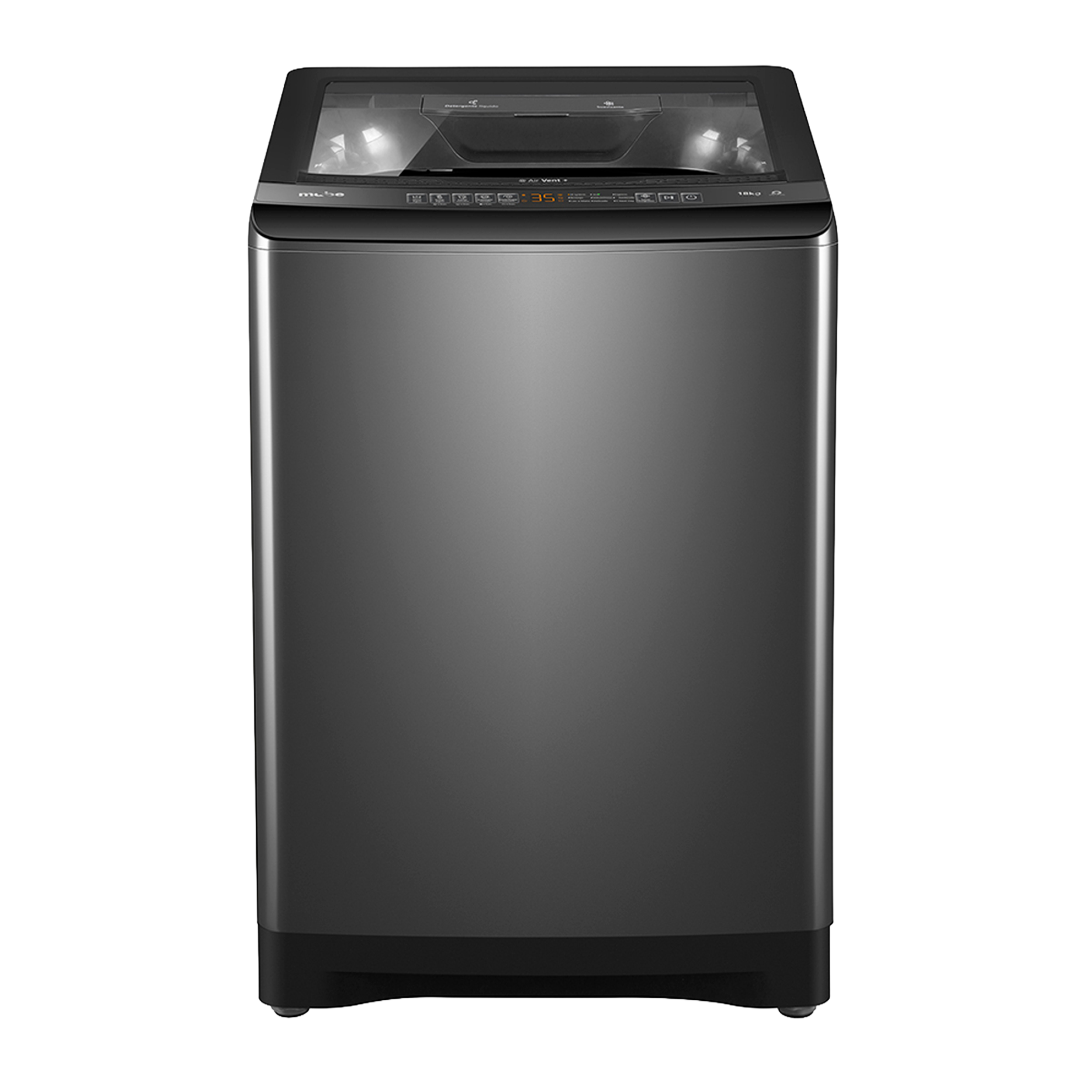 LAVADORA 18KG AUT DIGITAL DIAMOND GRAY