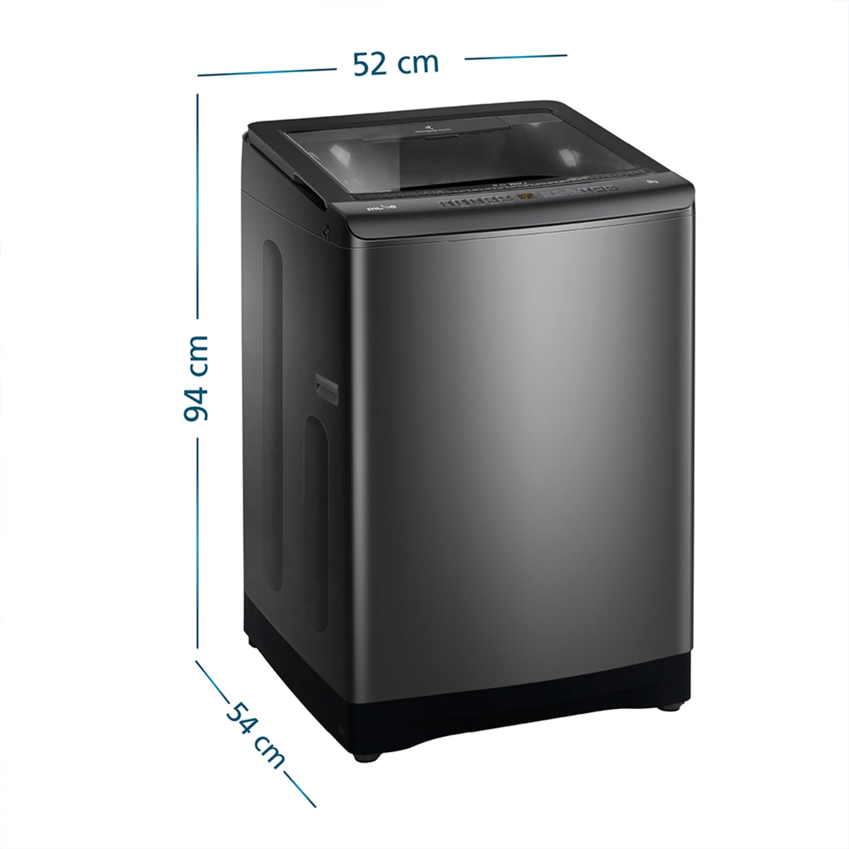 LAVADORA AUT 9KG DIAMOND GRAY MABE