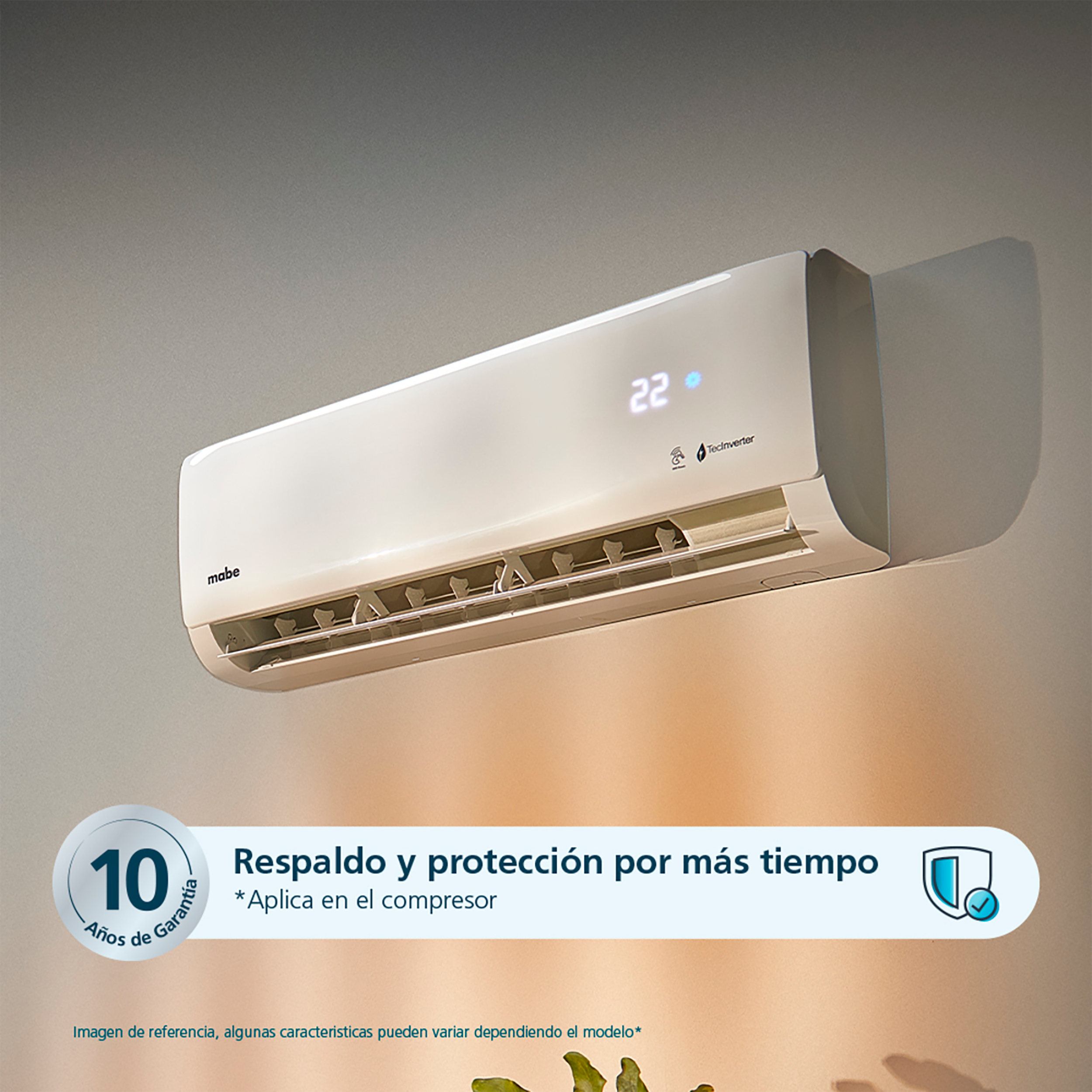 AIRE ACOND MINI INV 220V 12K BTU BCO MAB