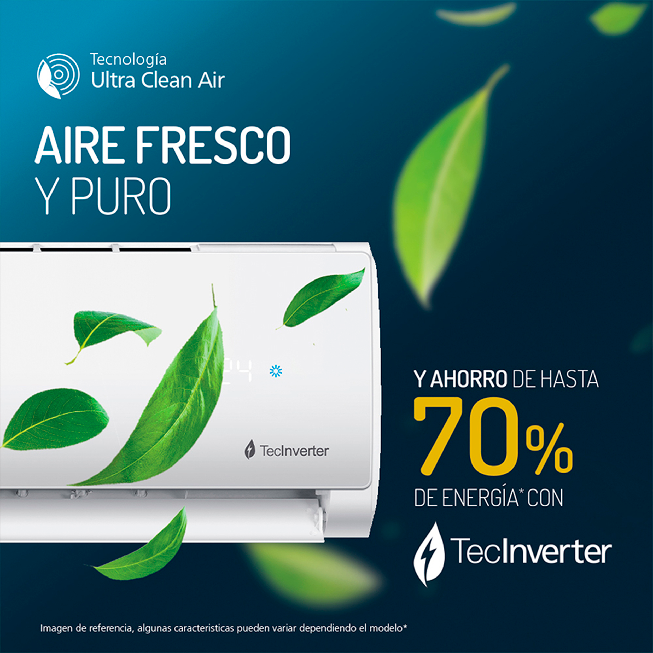 AIRE ACOND INVERT 36000 BTU 220V MABE