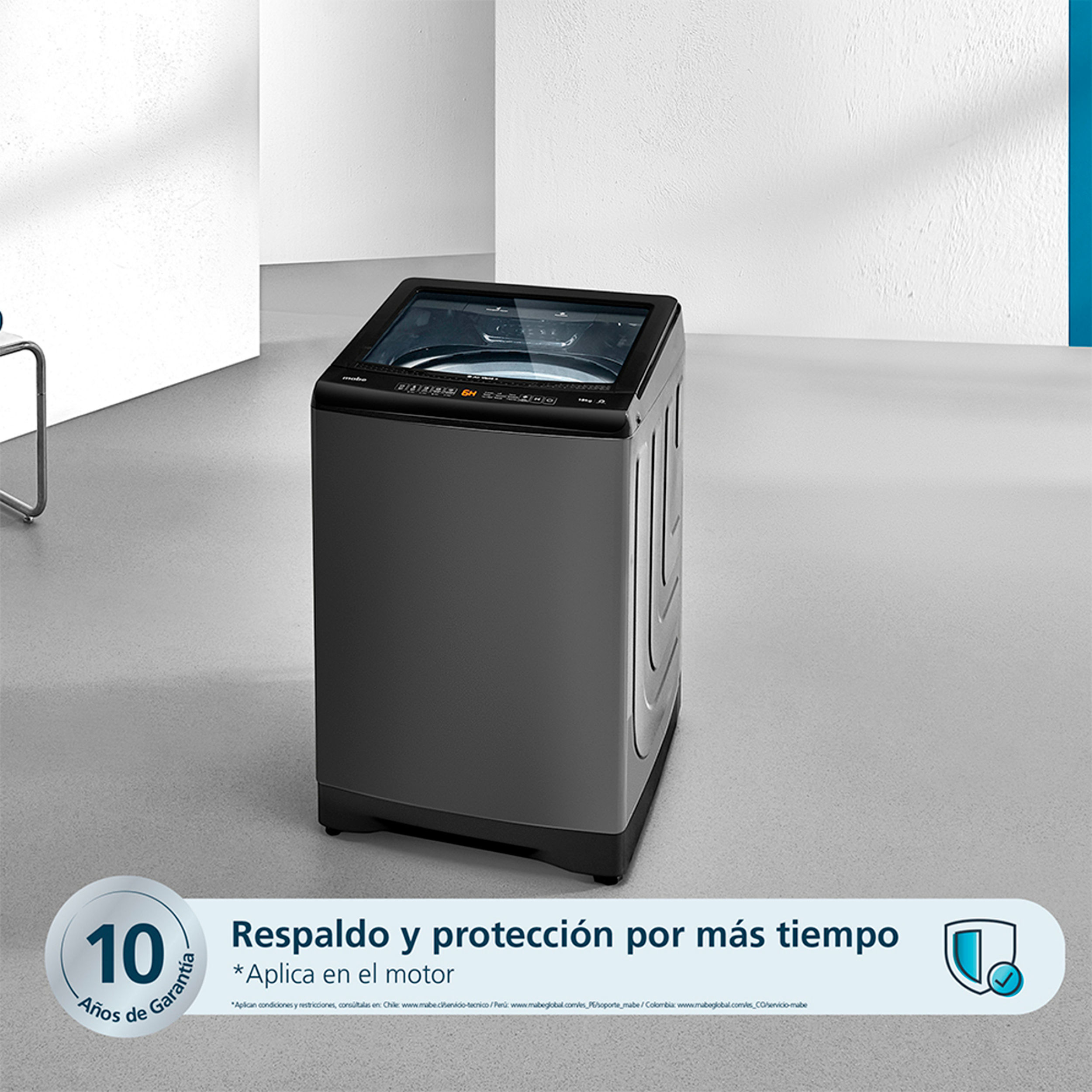 LAVADORA 18KG AUT DIGITAL DIAMOND GRAY