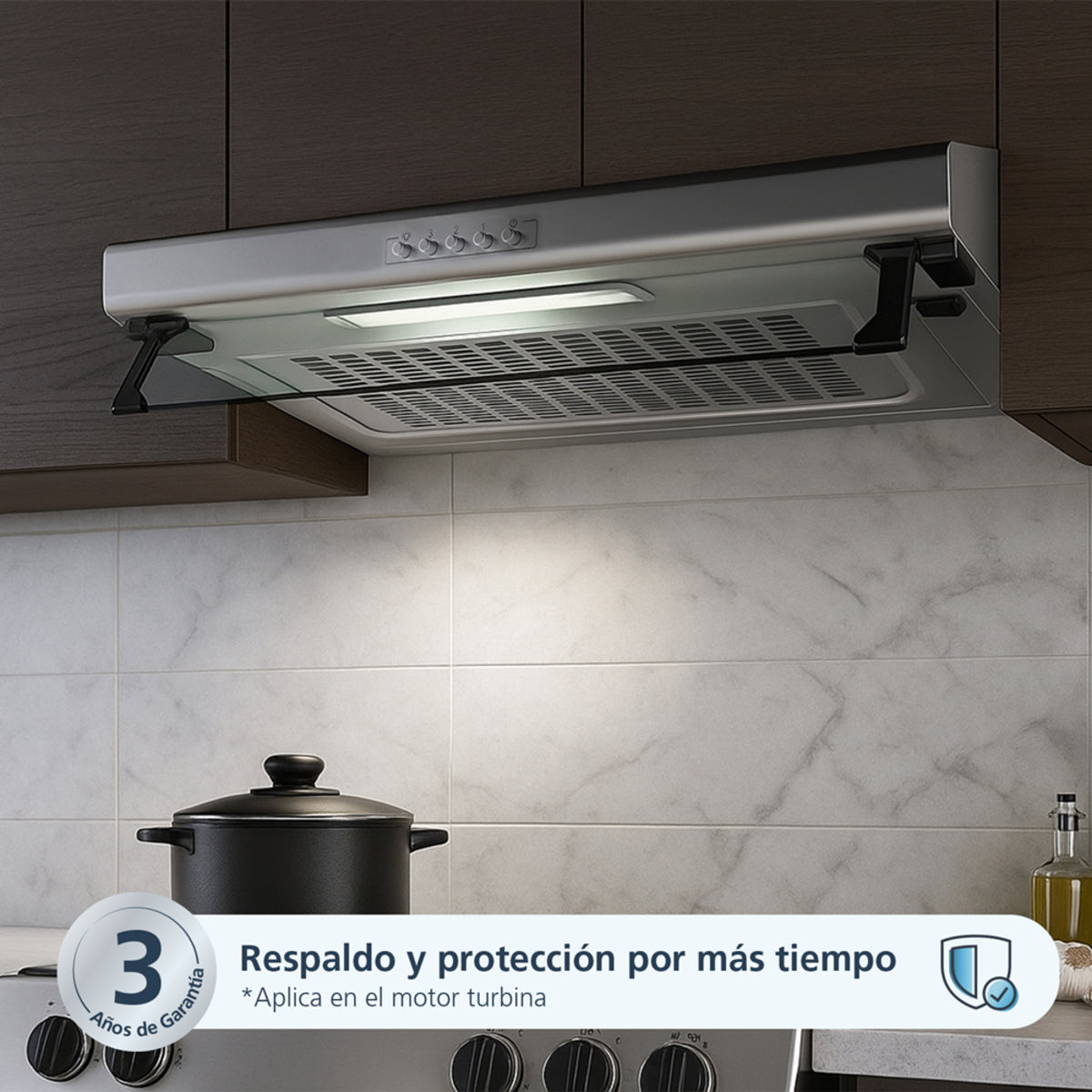 CAMPANA UTILITARIA 60CM INOX MABE