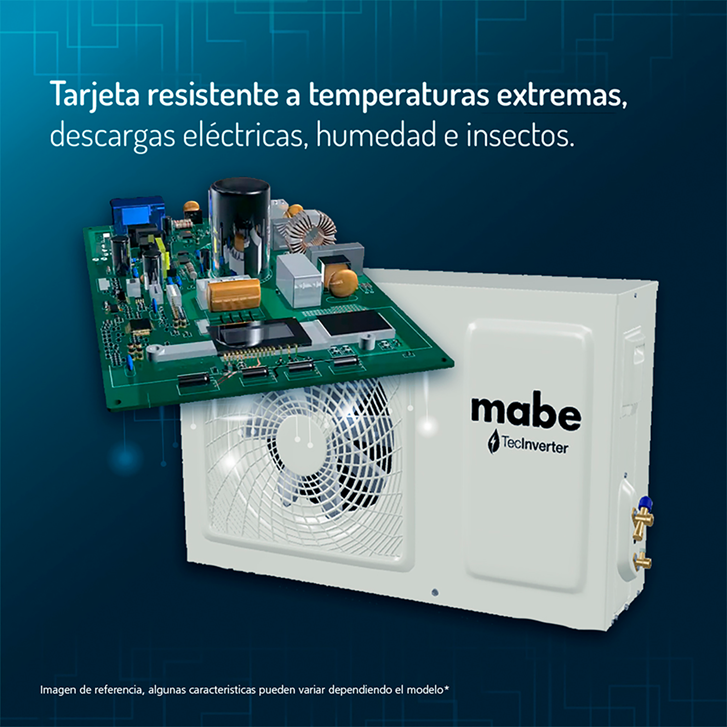 AIRE INVERTE 110 BTU MABE