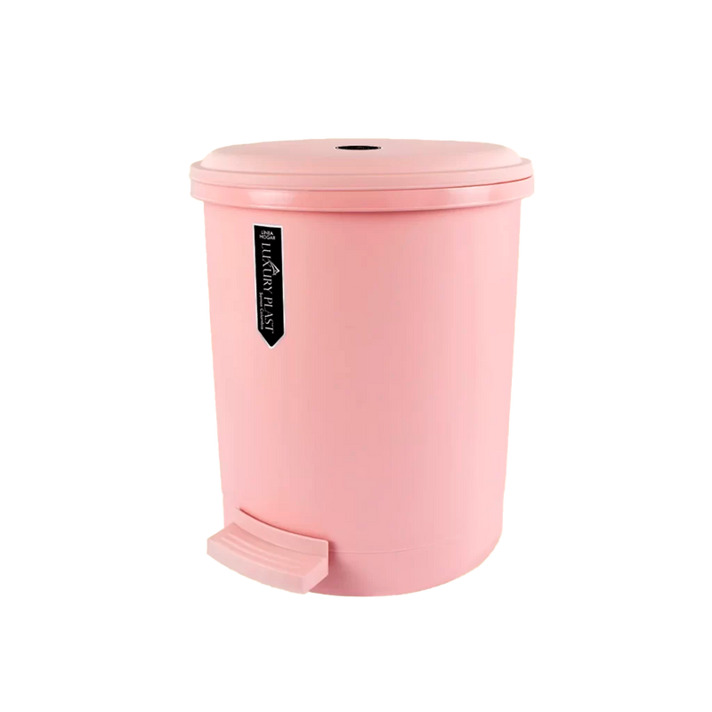 PAPELERA PREMIUM ROSA REDONDA LUXURY