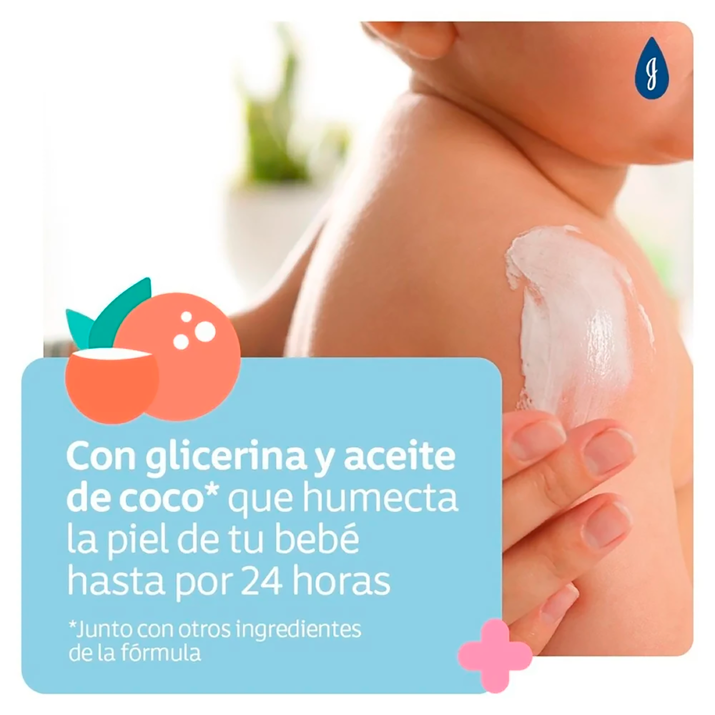CREMA LIQUIDA HIDRATANTE BEBE JOHNSON'S® BABY ORIGINAL X800ML
