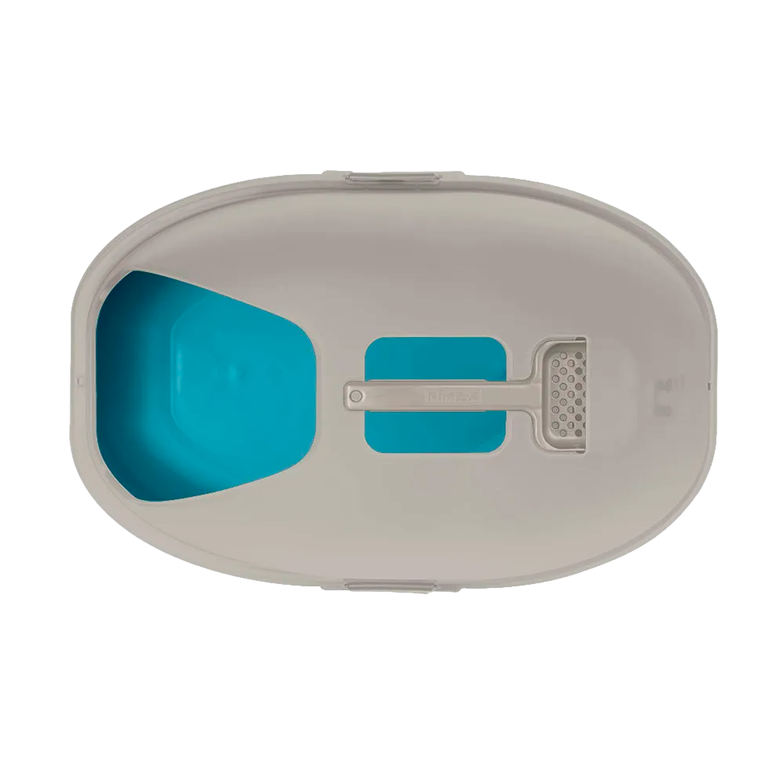 ARENERO PARA GATO AZUL GRIS UBQ RIMAX