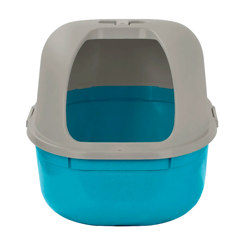 ARENERO PARA GATO AZUL GRIS UBQ RIMAX