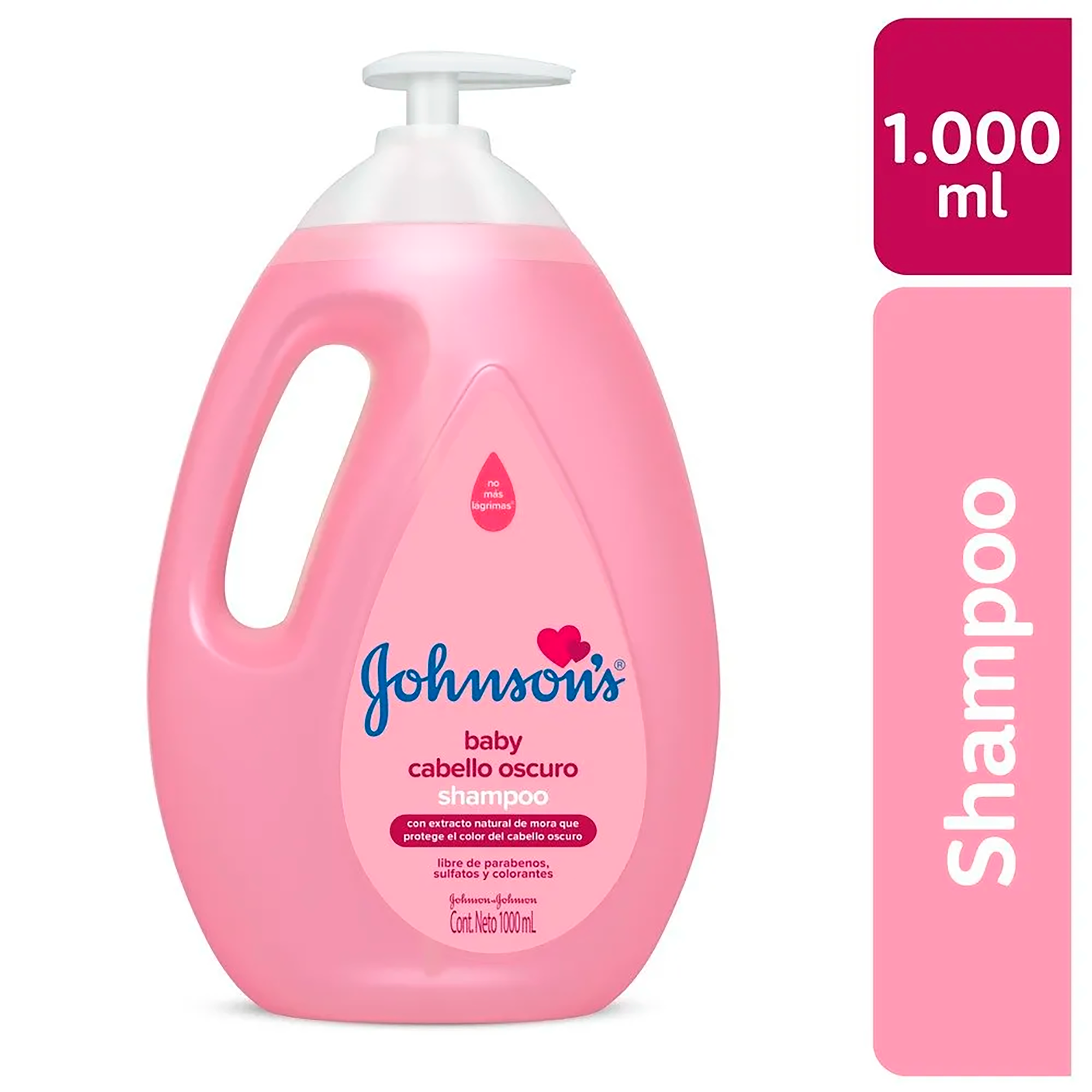 SAHMPOO JOHNSON'S® CABELLO OSCURO X1000ML