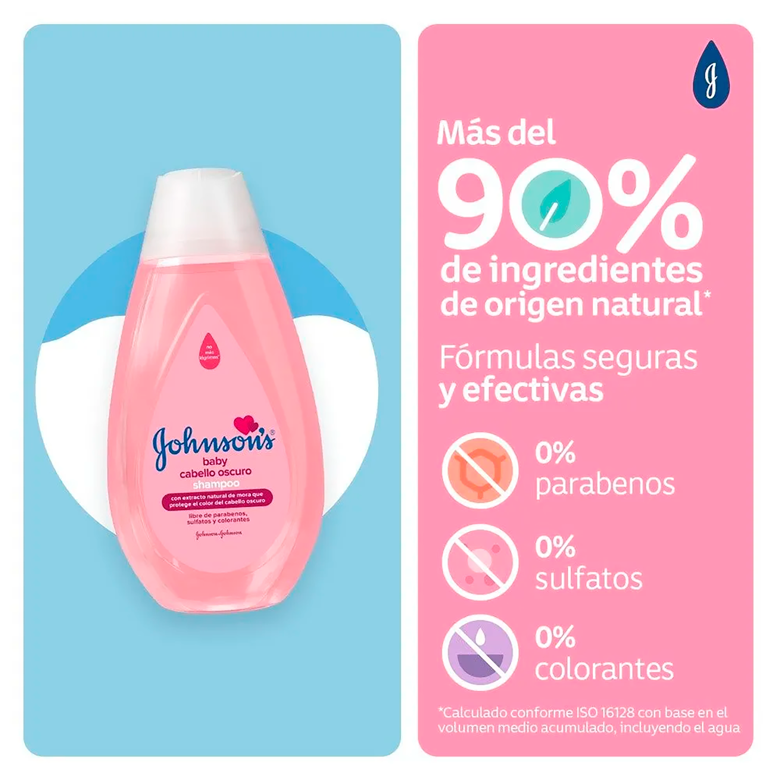 SAHMPOO JOHNSON'S® CABELLO OSCURO X1000ML