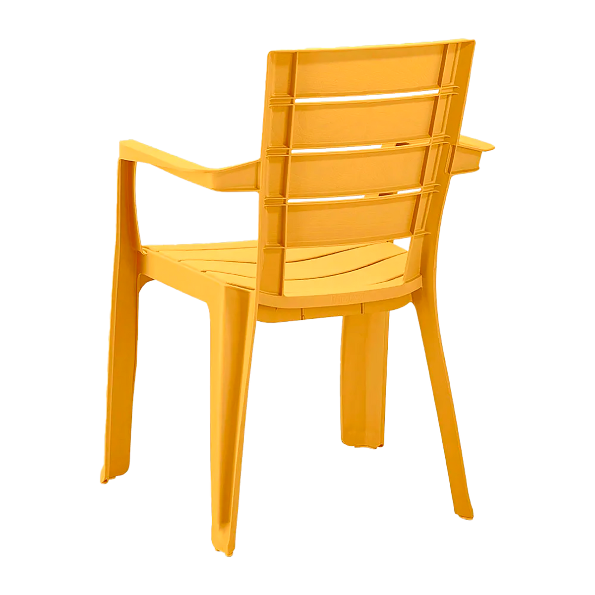 SILLA BARU C/BRAZOS AMARILLO MOSTAZA