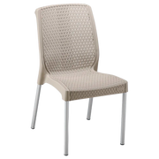 Silla RIMAX Apariencia Shia Sin Brazos Taupe