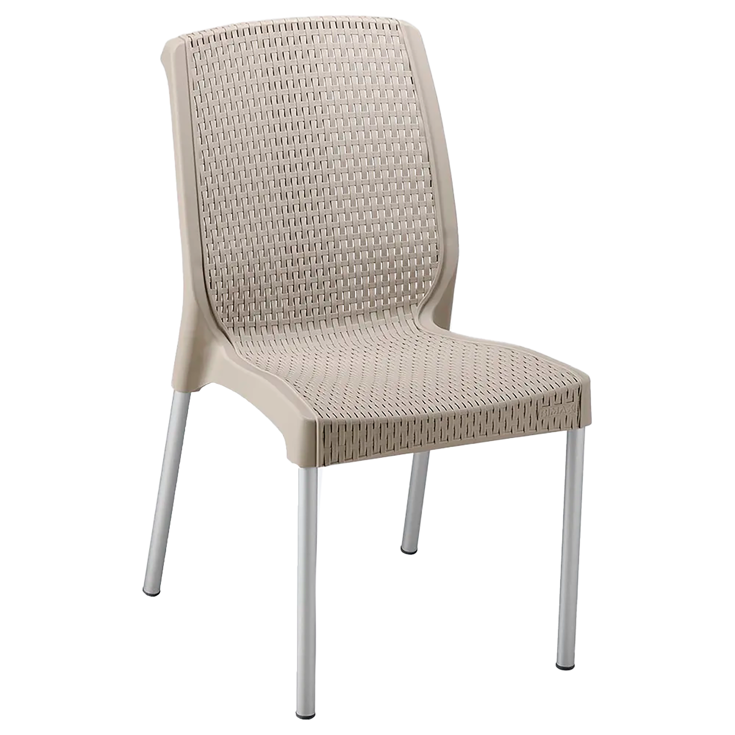 Silla RIMAX Apariencia Shia Sin Brazos Taupe