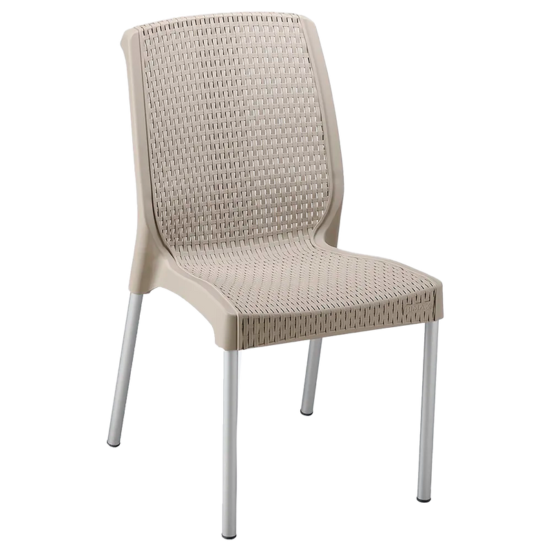 Silla RIMAX Apariencia Shia Sin Brazos Taupe