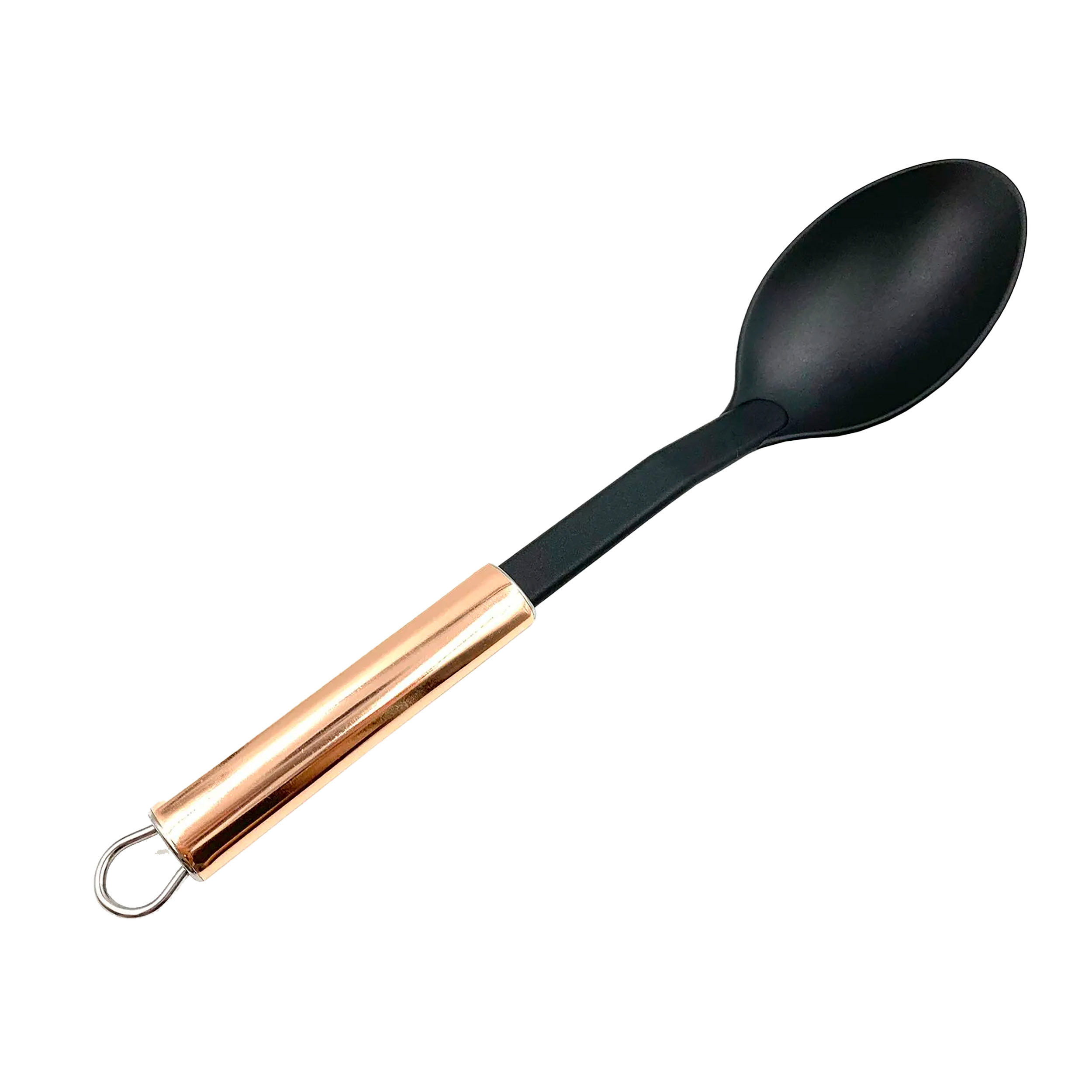 Cuchara Nylon Mango Acero - Cobre 299895056 Home Elements