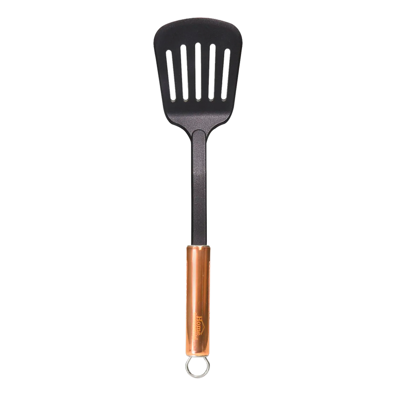 ESPATULA NYLON MANGO ACERO COLOR COBRE