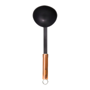 Cucharon Nylon Mango Acero - Cobre 299895058  Home Elements