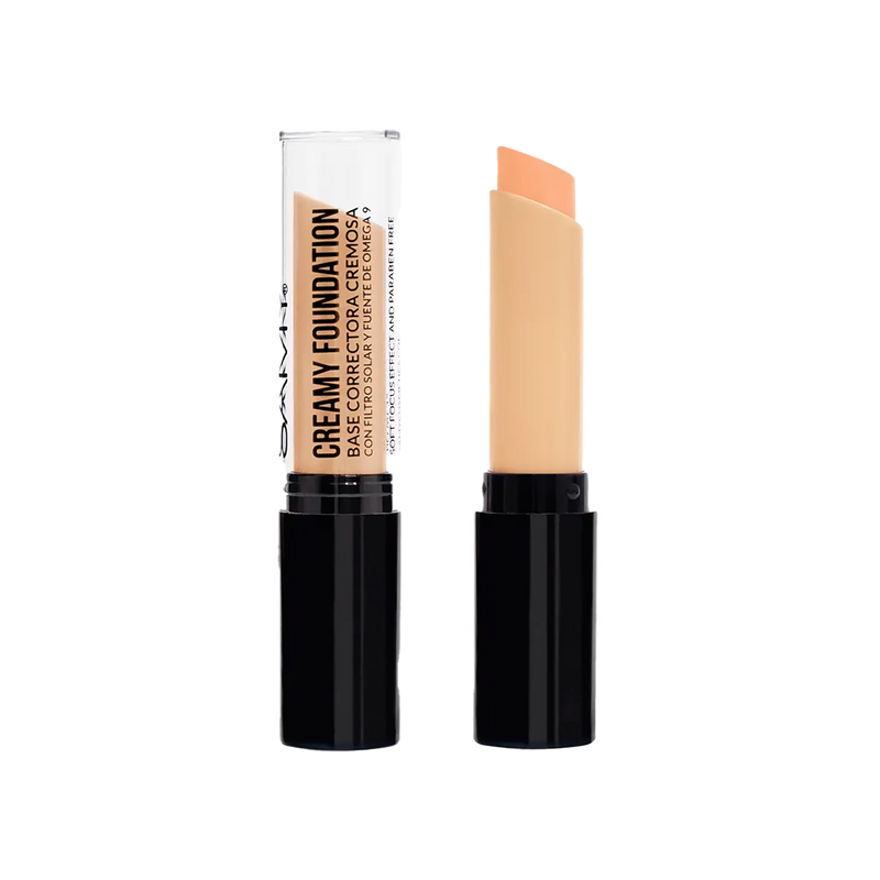 BASE CORRECTORA CREMOSA EN BARRA SAMY