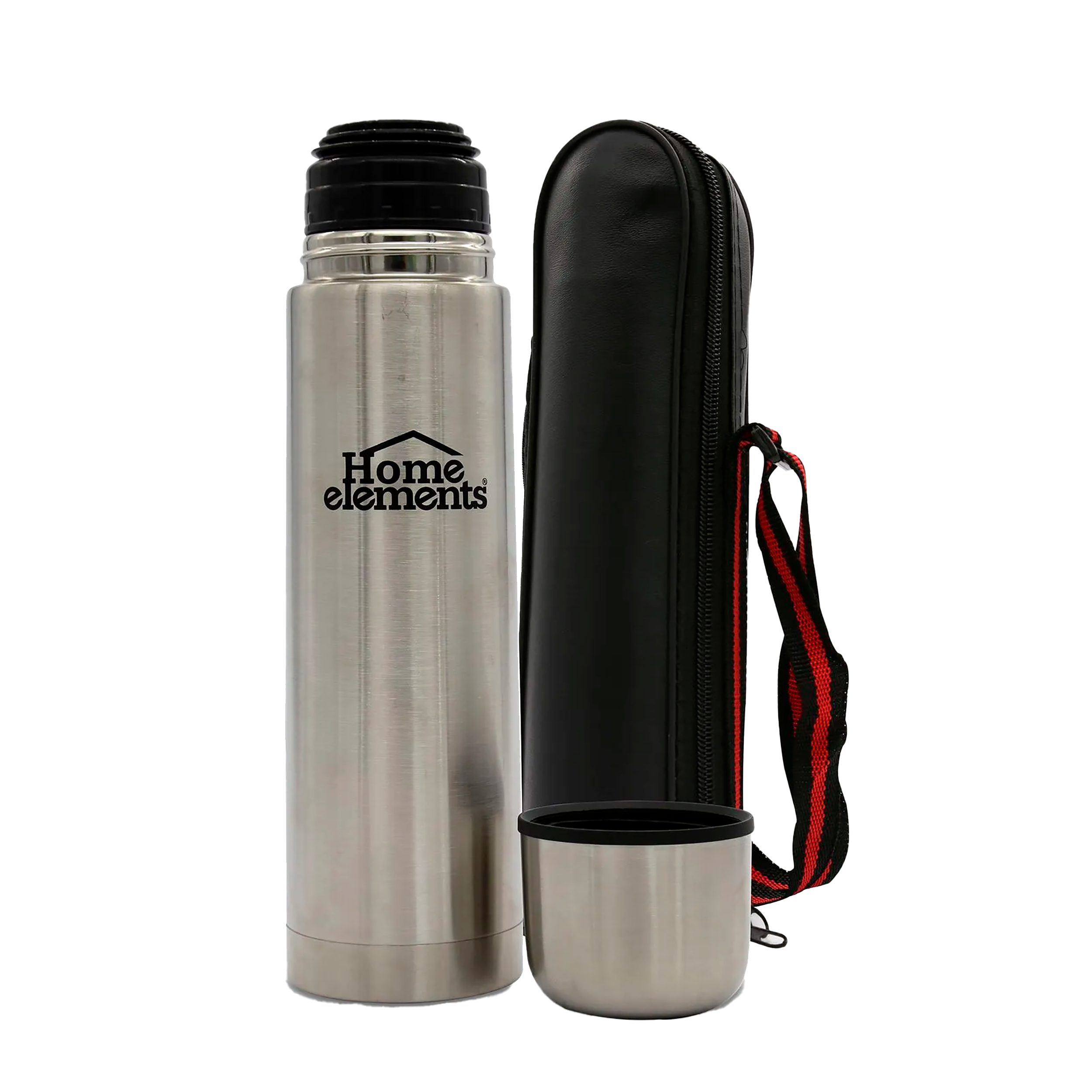 Termo Acero Doble Pared 0,5 Litros con Funda 299896482 Home Elements