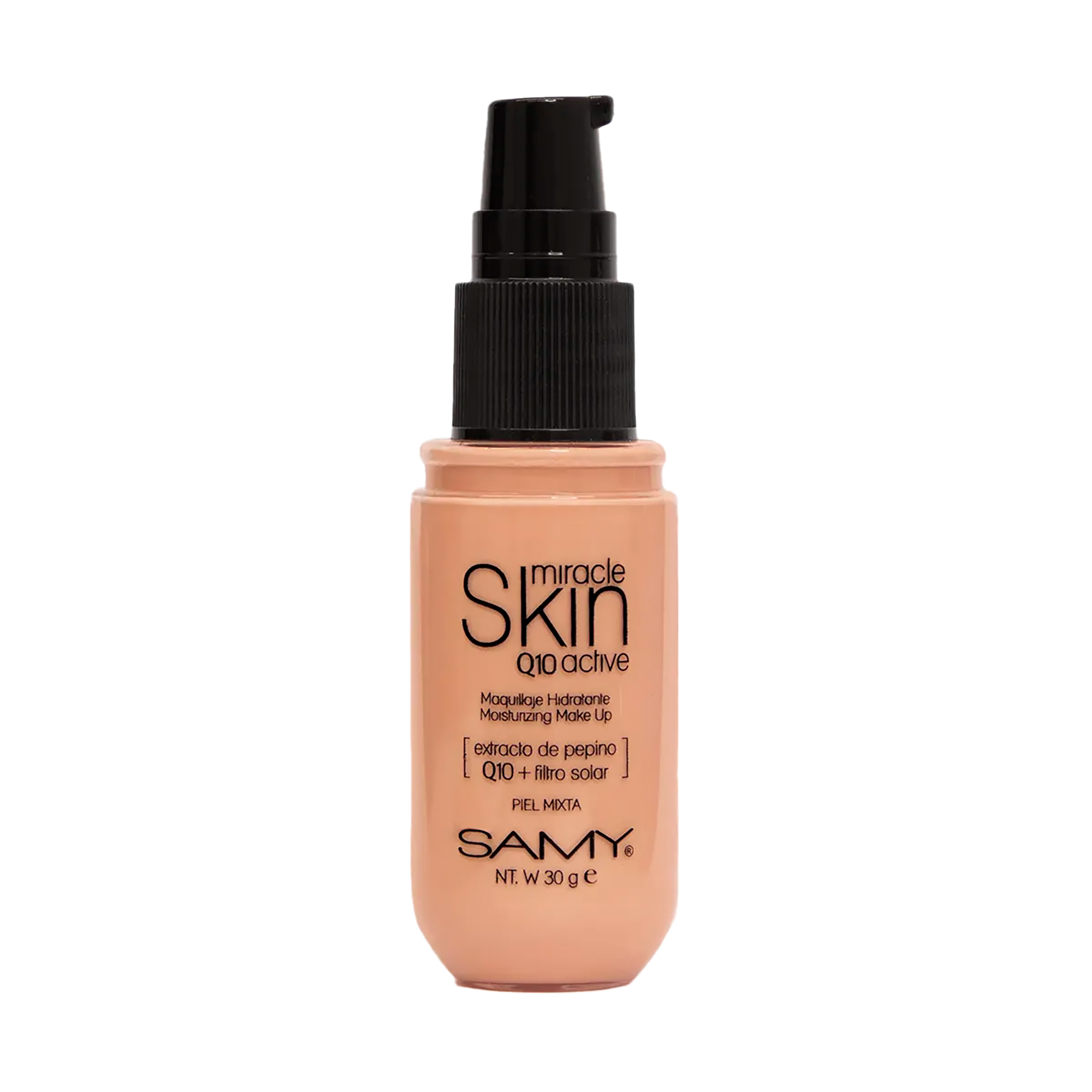 MAQUILLAJE HIDRATANTE BASE LIQUIDA SAMY