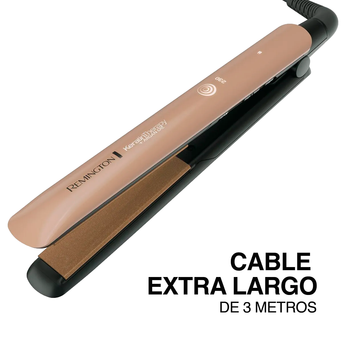 PLANCHA KERATINAY ACEITE ARGAN REMINGTON