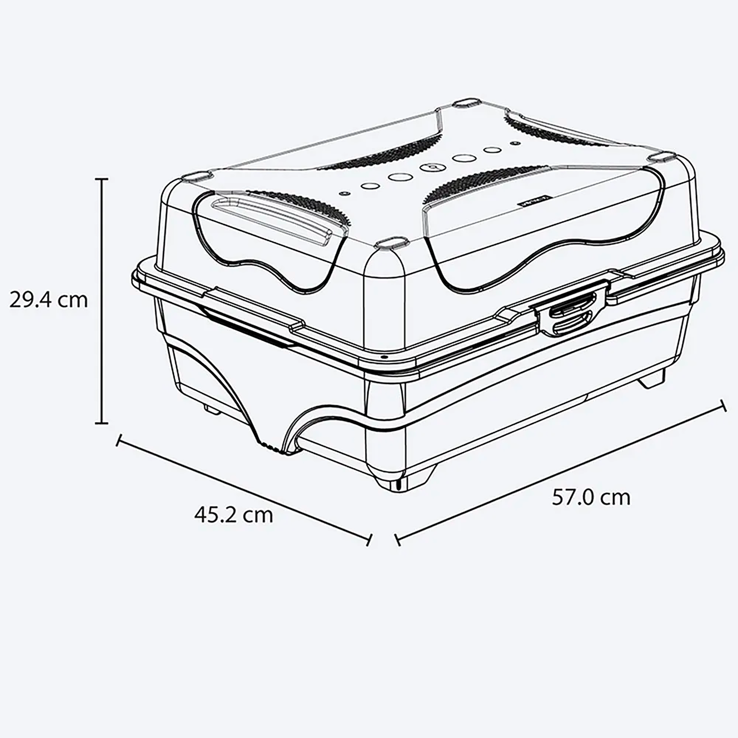 PORTAVAJILLAS ESCURRIDOR GIGANTE BCO RIM