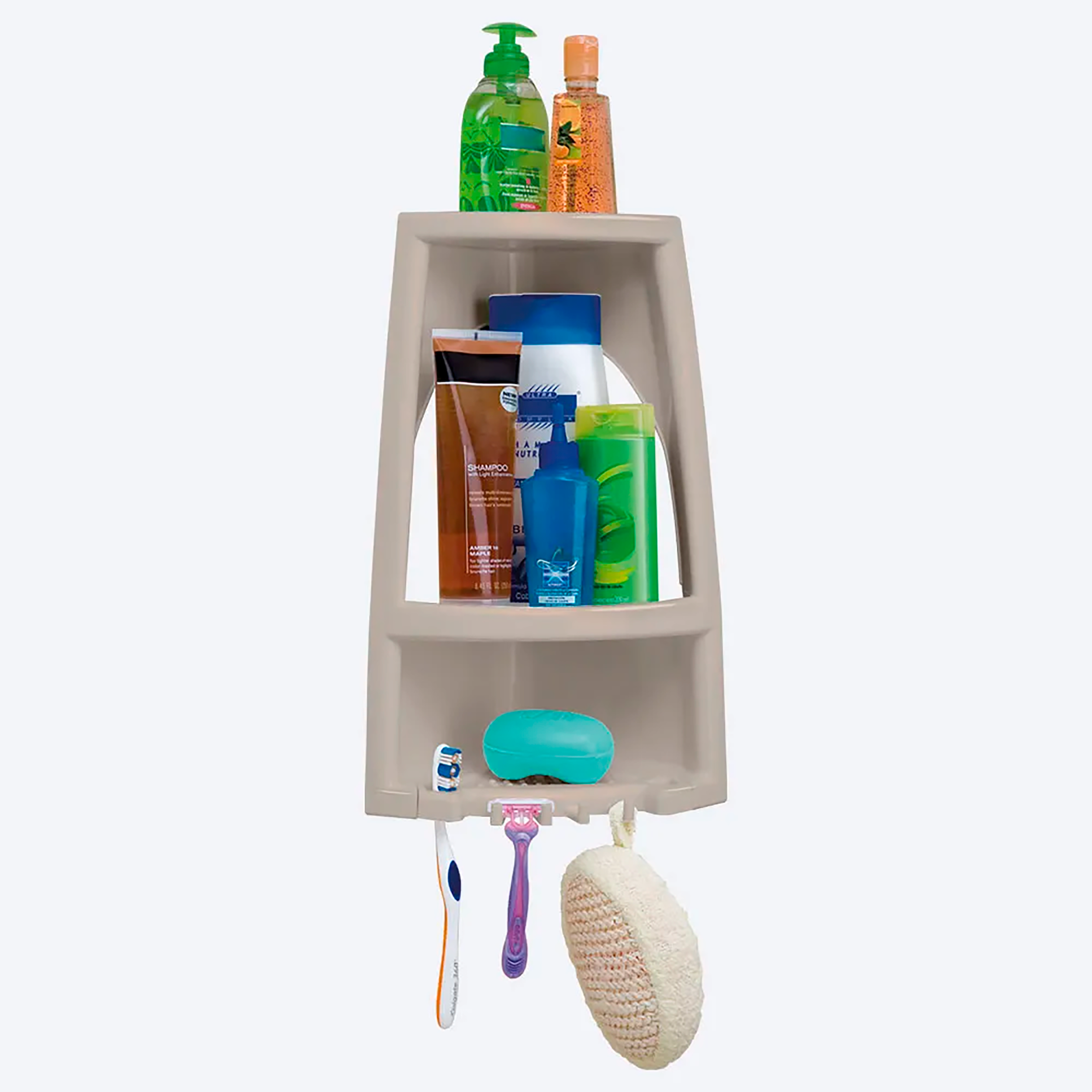 Esquinero para Baño Taupe RIMAX
